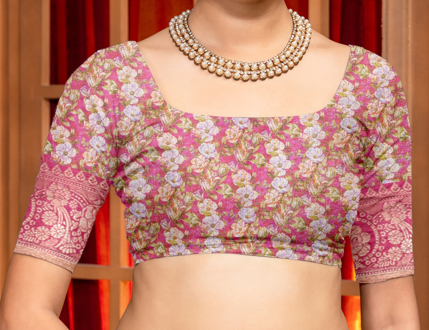 PREMIUM KANJIVARAM COTTON SILK JARI WEAVING WITH RICH JACQUARD BORDER